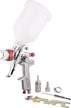 Hvlp Aircraft Spray Gun — 1.4Mm Nozzle, Female Connector & Universal Coupler 1