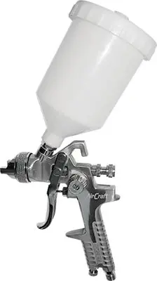 Hvlp Aircraft Spray Gun Featuring 1.7Mm Nozzle And 600Cc Plastic Cup 1