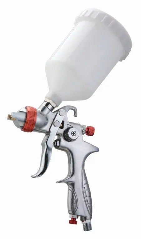 Hvlp Aircraft Spray Gun With 1.4Mm Nozzle And 600Cc Plastic Cup 1