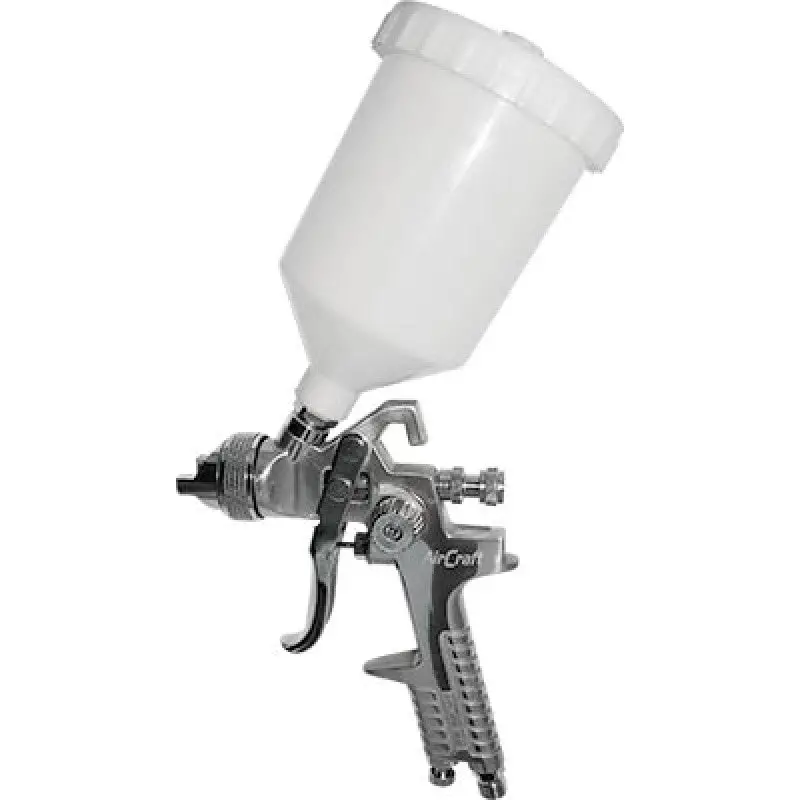 Hvlp Aircraft Spray Gun With 2.0Mm Nozzle And 600Cc Plastic Reservoir 1