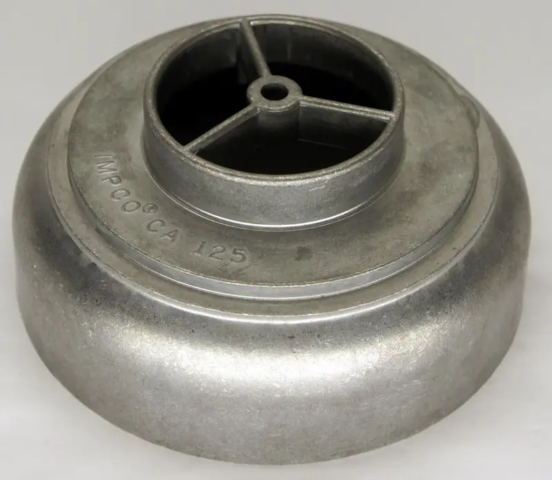 Impco Ca125 Aluminum Air Cleaner Adapter – 5-1/8" X 2-5/8" Snorkel Bell Top For Carbureted Engines 1