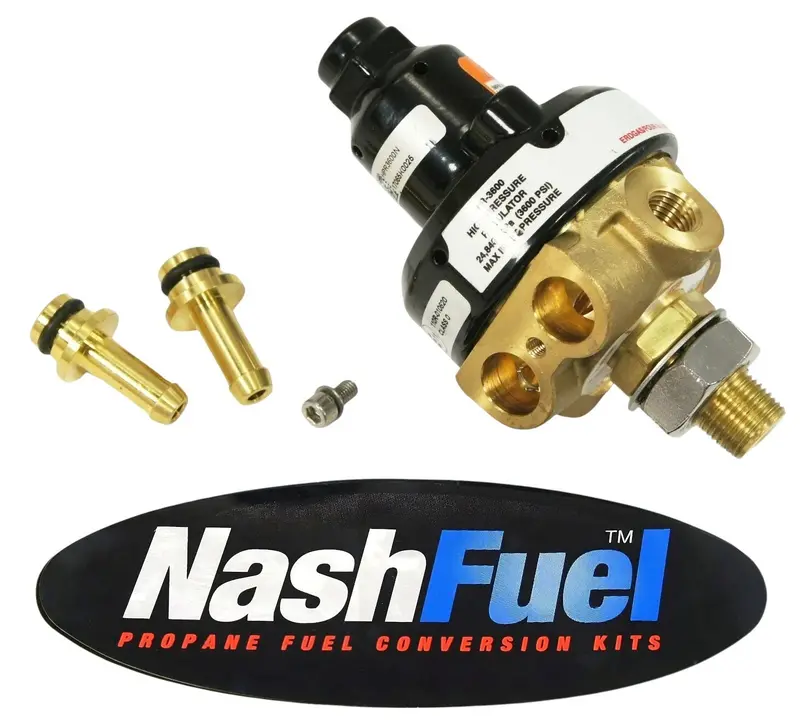 Impco Hpr-3600 High-Pressure Cng Regulator And Vaporizer — 3600 Psi, 3/8" Barb Outlet 1