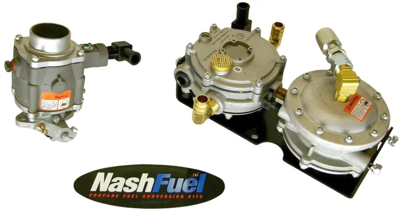 Industrial Propane Conversion Kit For Automotive & Forklift Engines (2-1/8" & 1-11/16" Air Horn Ports) 1