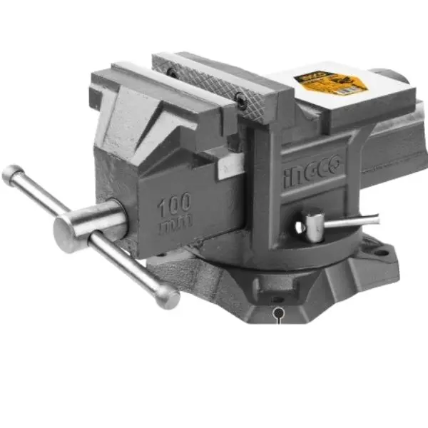 Ingco 100Mm Heavy-Duty Bench Vise For Workshop Use 1