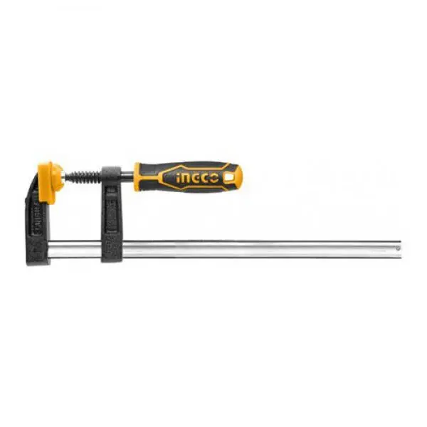 Ingco 120 × 500 Mm F-Clamp – Precision Alignment & Assembly Tool 1