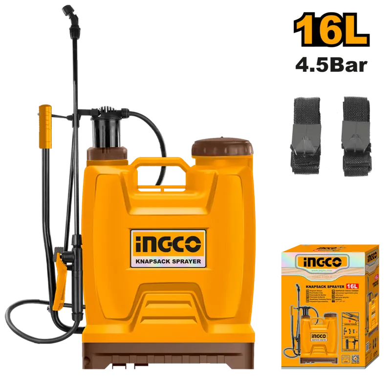 Ingco 16-Liter Backpack Sprayer For Agricultural Use 1