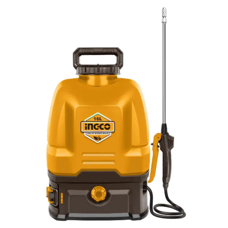 Ingco 20V Cordless Backpack Sprayer – 16L Capacity, P20S Model (Tool-Only) 1