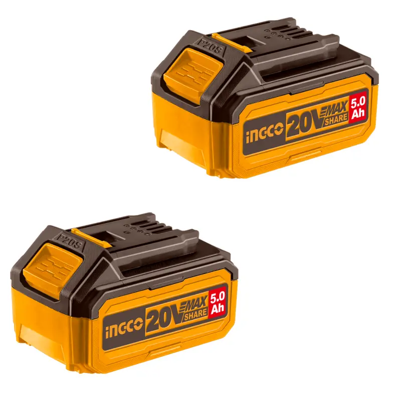 Ingco 20V P20S 5Ah Battery Twin Pack – Extended Runtime Upgrade 1