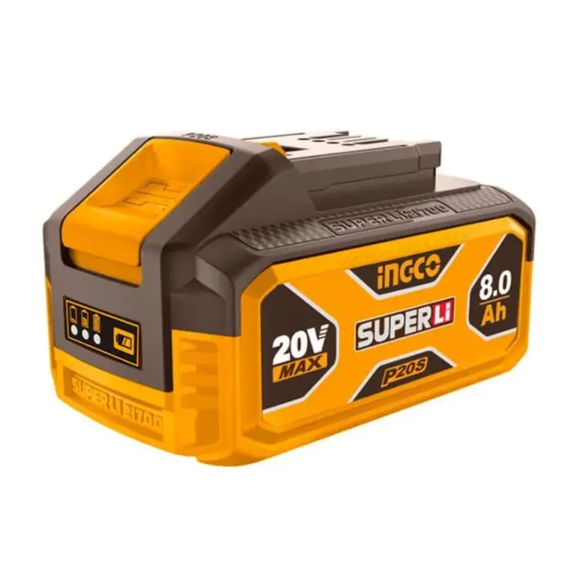 Ingco 20V P20S 8Ah High-Capacity Battery – Compatible Across Full Cordless Range 1