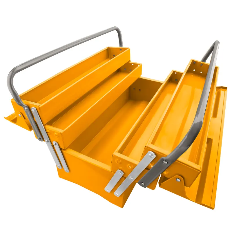 Ingco 3-Tier Portable Tool Box – 495 X 200 X 290 Mm 1