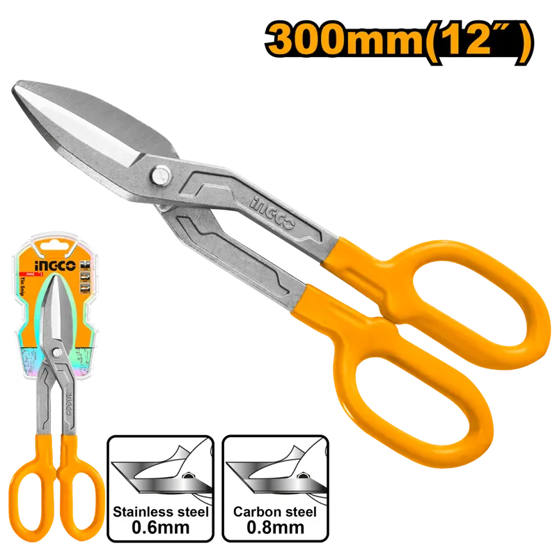 Ingco 300 Mm Tin Snips For Sheet Metal Cutting 1