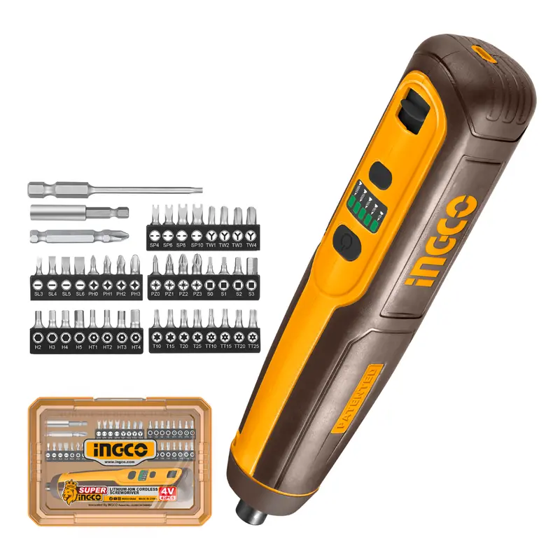 Ingco 4V Cordless Precision Screwdriver — 5 Nm Torque 1