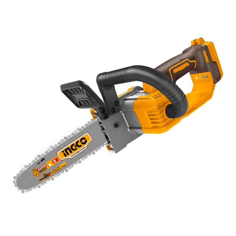 Ingco 8-Inch Cordless Chainsaw – 20V Compact Cutting Tool (Bare Tool) 1