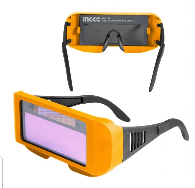 Ingco Auto-Darkening Welding Glasses – Responsive Shade Adjustment For Safety 1