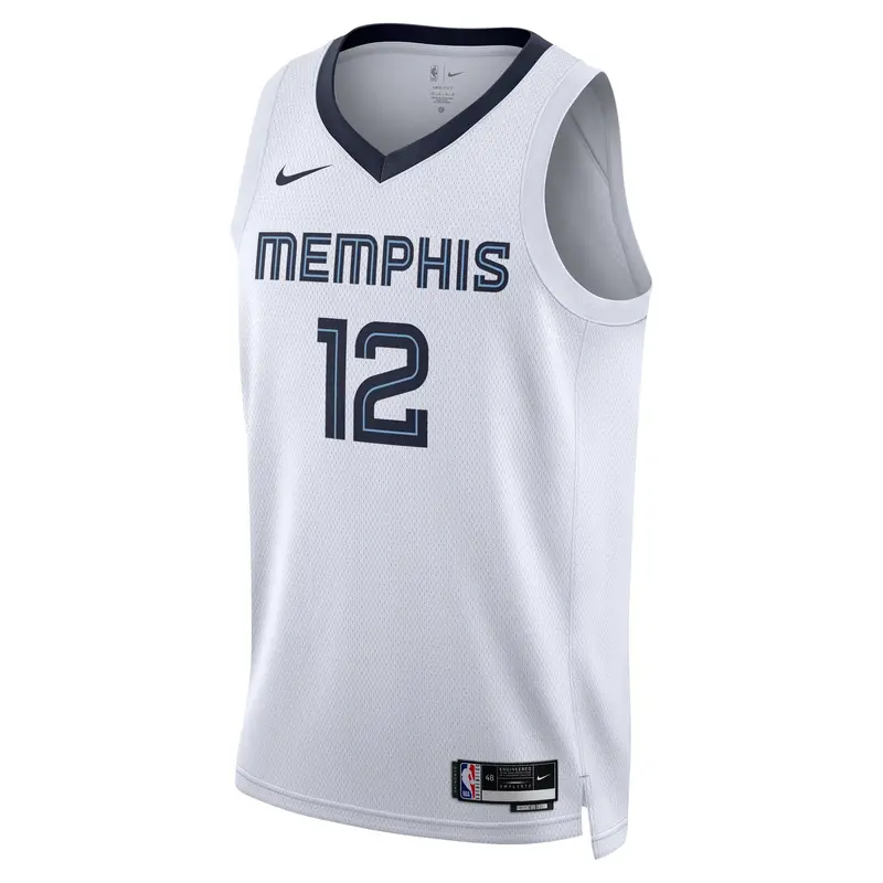 Ja Morant Memphis Grizzlies 2022/23 Association Edition Swingman Jersey 1