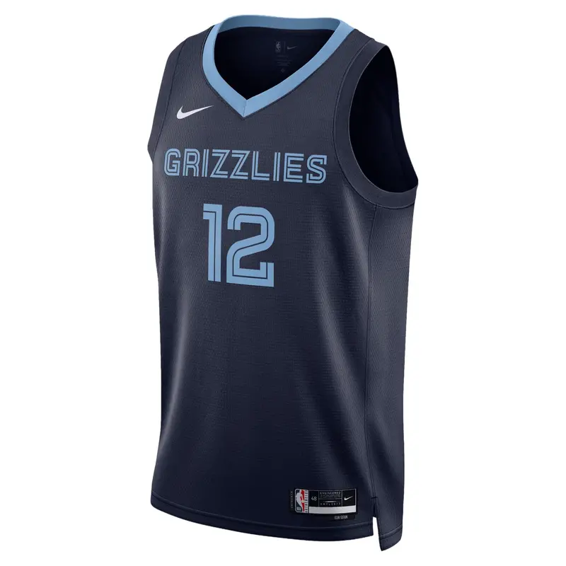 Ja Morant Memphis Grizzlies 22/23 Icon Edition Swingman Jersey 1