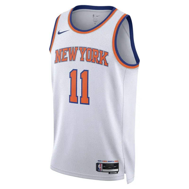 Jalen Brunson New York Knicks Nike Association Edition Jersey 1