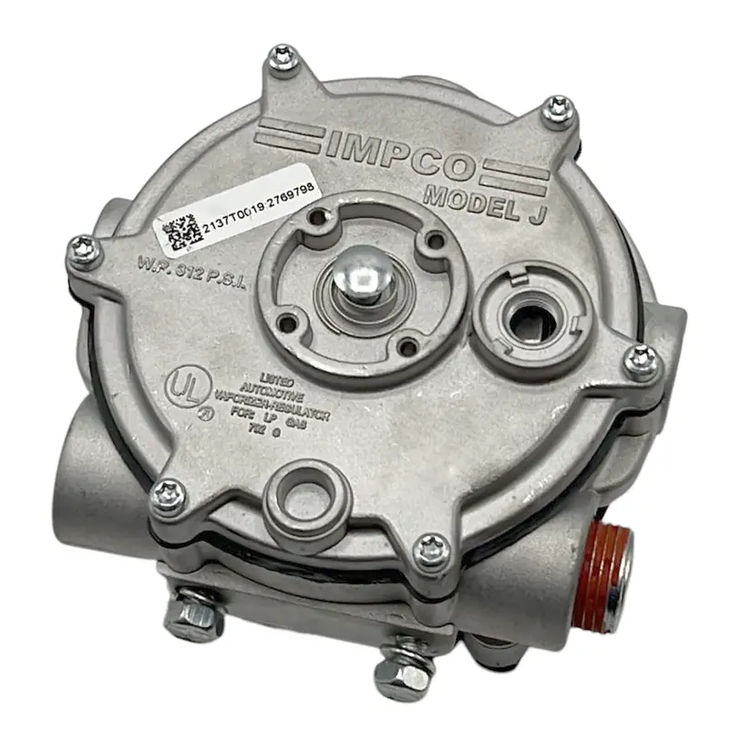 Jb Series Propane Converter Regulator & Vaporizer – Forklift-Specific With Tapped Cover And Primer 1