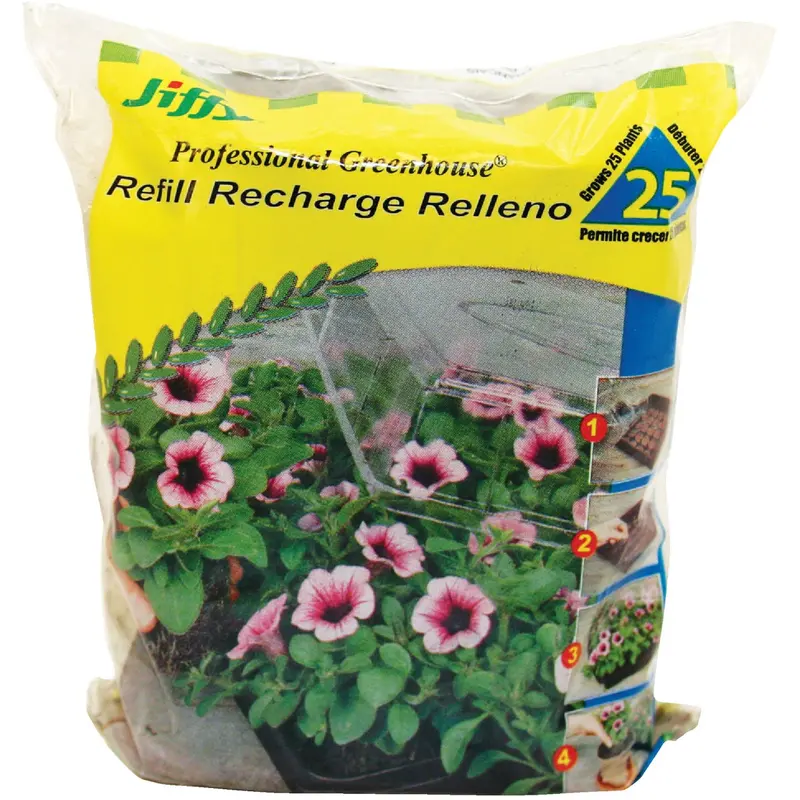 Jiffy Compressed Peat Pellets – Biodegradable Seed Starting Discs (25 Count) 1