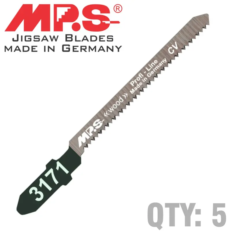 Jigsaw Blade For Intricate Wood Scrollwork – T-Shank, 19 Tpi, Model T101Ao 1