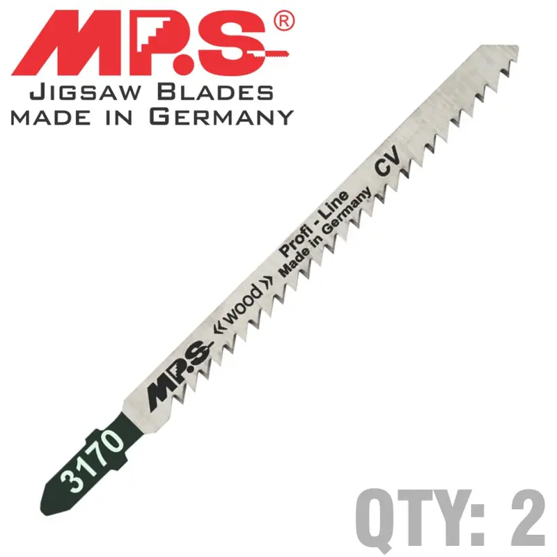 Jigsaw Blade For Wood – T-Shank, 8 Tpi, Model T301Cd, Reliable Performance 1