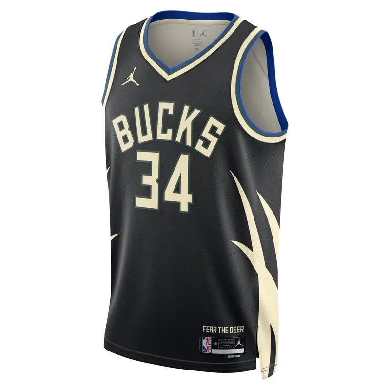 Jordan Dri-Fit Nba Statement Swingman Jersey – Bucks (Giannis Antetokounmpo) 1