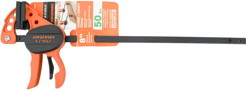 Jorgensen E-Z Hold 8 In Lightweight Craft Clamp For Detail-Oriented Work 1