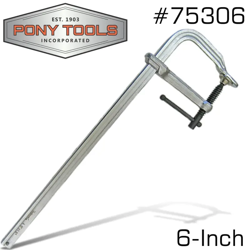 Jorgensen Heavy-Duty Steel Bar Clamp — 150 Mm X 75 Mm 1