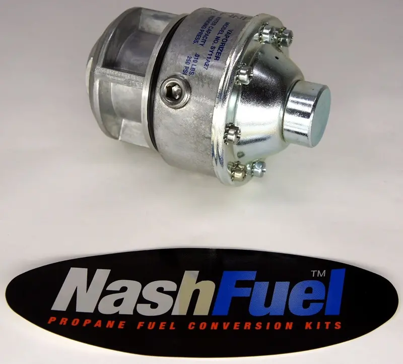 J&S Model 11A27 Fixed-Setting Propane Regulator And Vaporizer For Forklift Engines 1