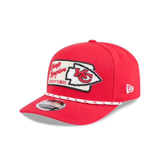 Kansas City Chiefs Nfl 9Seventy Red Snapback 1