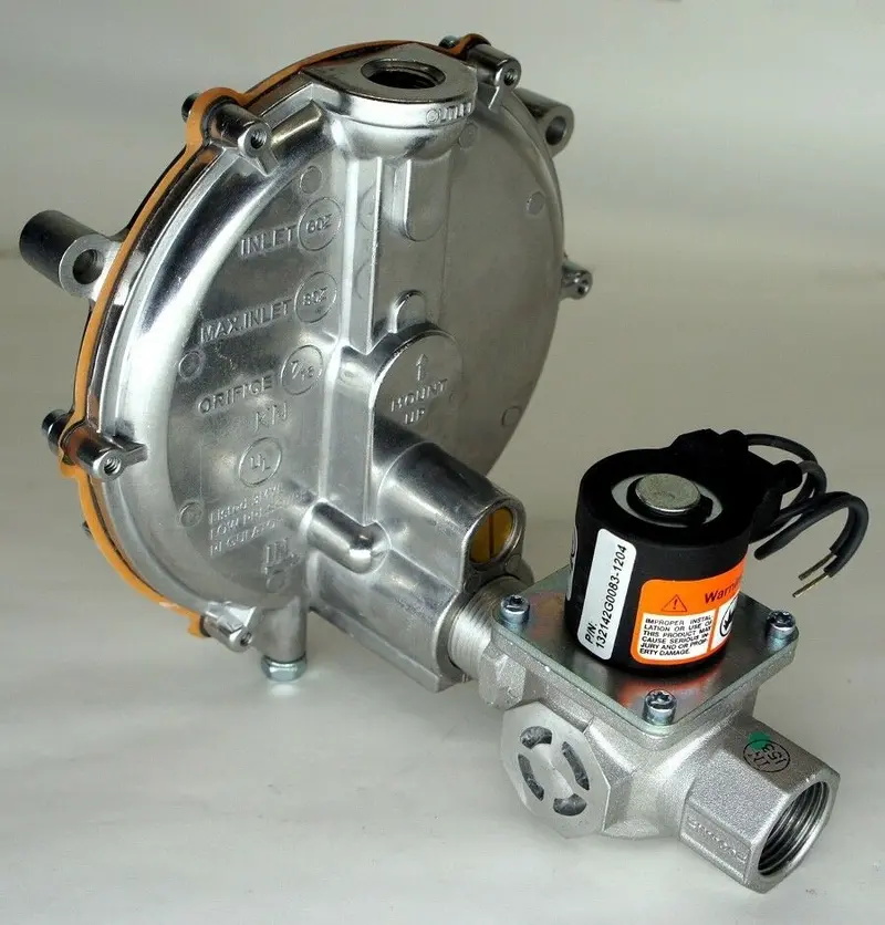 Kn Low-Pressure Lpg/Natural Gas Regulator (Model 039-122) – 12V Dc Lockoff, 50046 Rated 1