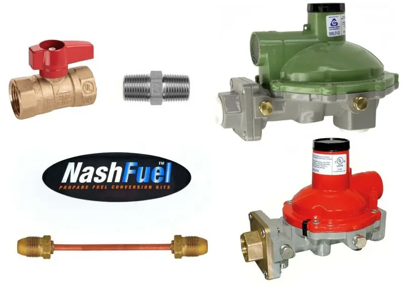 Kosan Cavagna Propane Regulator – Home Supply Model (988Hp-09 / 998Lp-04) With 3/4" Backmount 1