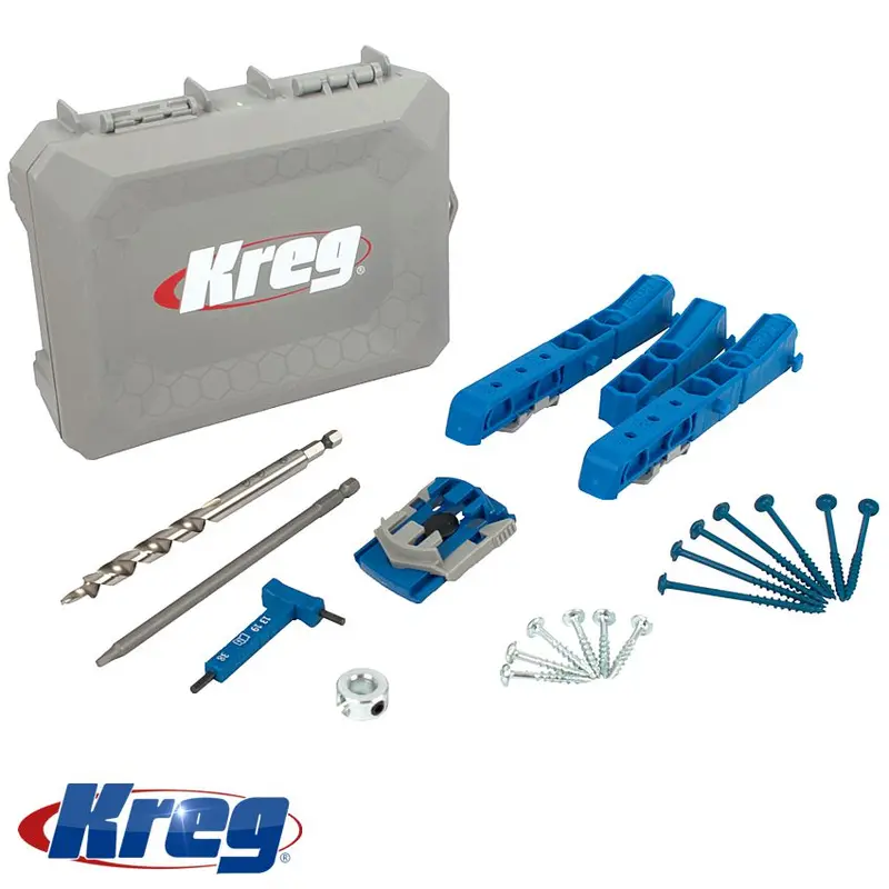 Kreg 47-Piece Premium Pocket Hole Jig Kit 1