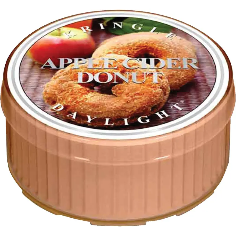 Kringle Candle Apple Cider Donut Scented Daylight-Simulating Soy Candle 1