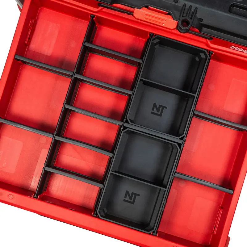 Large Divider Bins For Milwaukee Packout 4-Drawer Organizer (2-Pack) 1