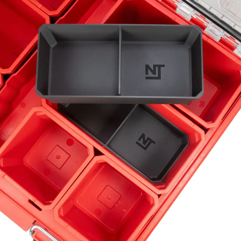 Large Stacking Divider Bins For Milwaukee Packout System 1