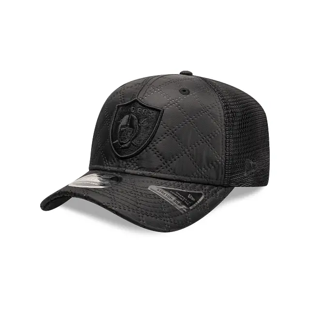 Las Vegas Raiders Nfl Quilted 9Seventy Snapback Hat 1