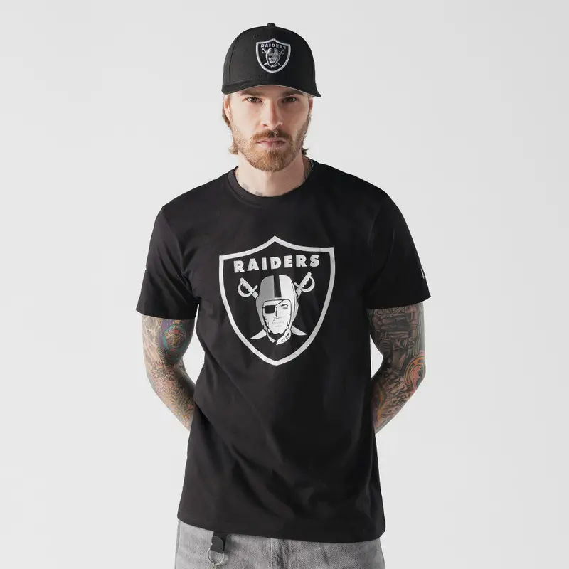 Las Vegas Raiders Nfl Team Logo Short Sleeve T-Shirt 1