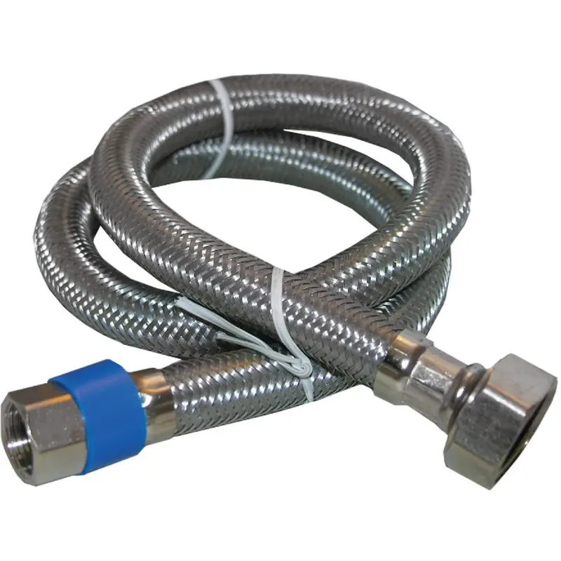Lasco Stainless Steel Braided Faucet Supply Line – 3/8 Inch Compression X 1/2 Inch Fip, 36 Inches 1