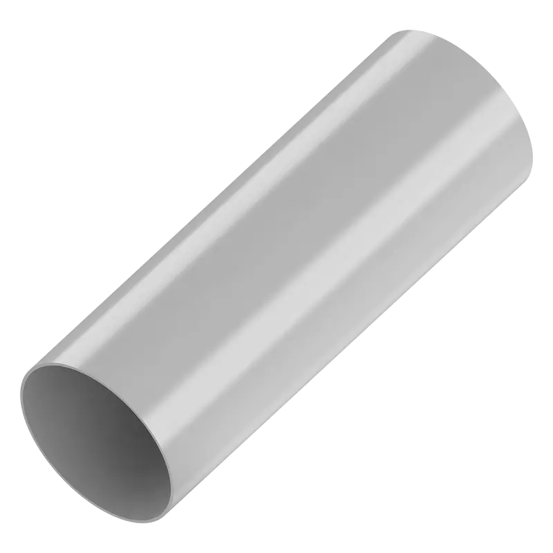 Light Gray 4-Inch Thin-Wall Furniture-Grade Pvc Pipe – 1-Foot Section 1
