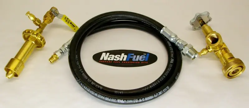 Liquid Propane Transfer Kit For Tanks, Grills, Bbqs — Includes Couplers & Fill/Unload Hardware 1