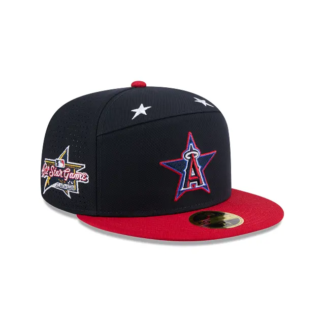 Los Angeles Angels 2025 Mlb All-Star Game Cap – 59Fifty Split-Panel Structured Style 1