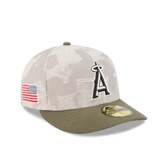 Los Angeles Angels Armed Forces Day 2025 Official 59Fifty Cap 1