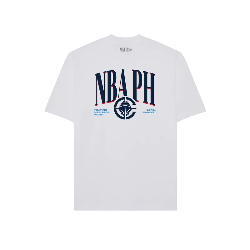 Los Angeles Clippers Filipino Heritage Night White T-Shirt 1