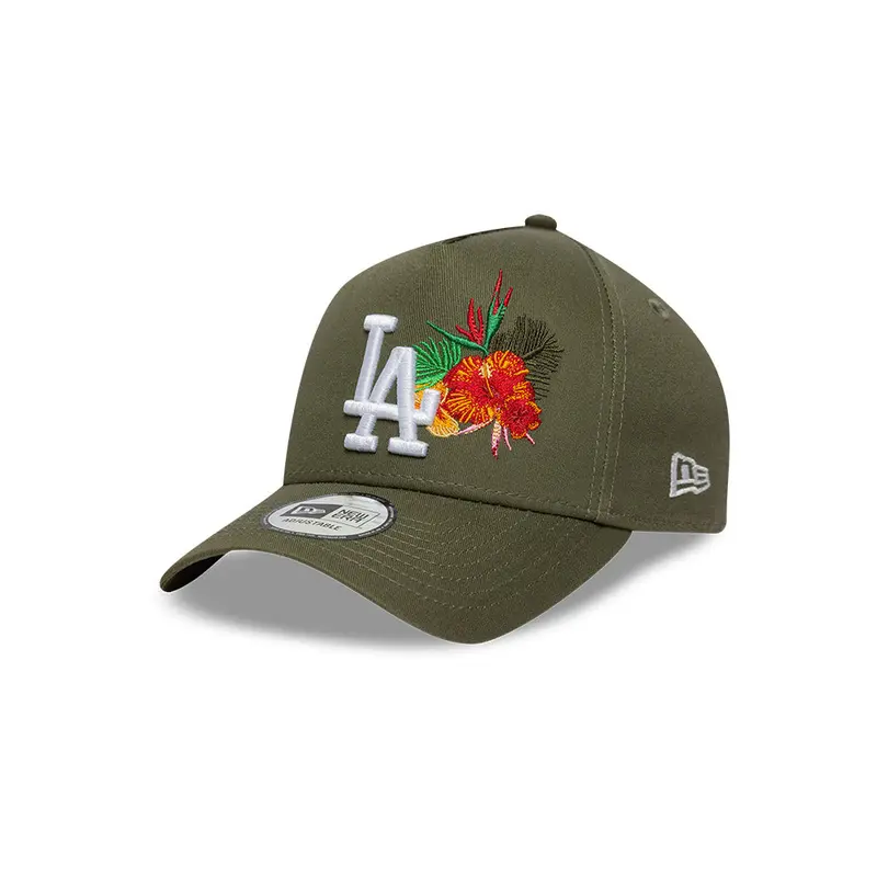 Los Angeles Dodgers Floral Pattern 9Forty E-Frame Snapback 1