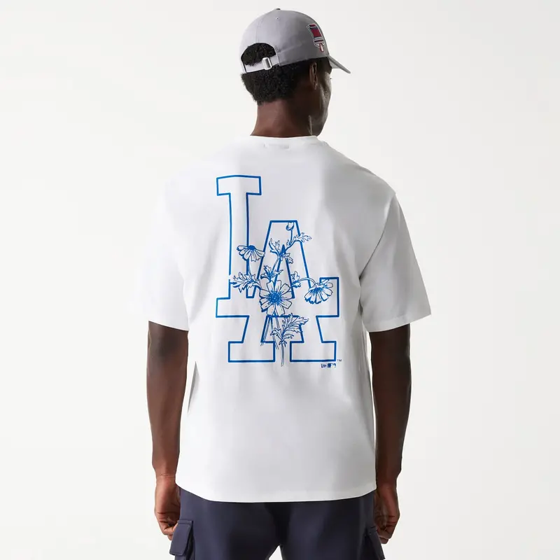Los Angeles Dodgers Floral Short-Sleeve Mlb Tee 1