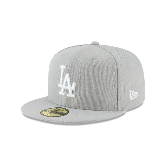 Los Angeles Dodgers Mlb Classics Gray 59Fifty Fitted Cap 1
