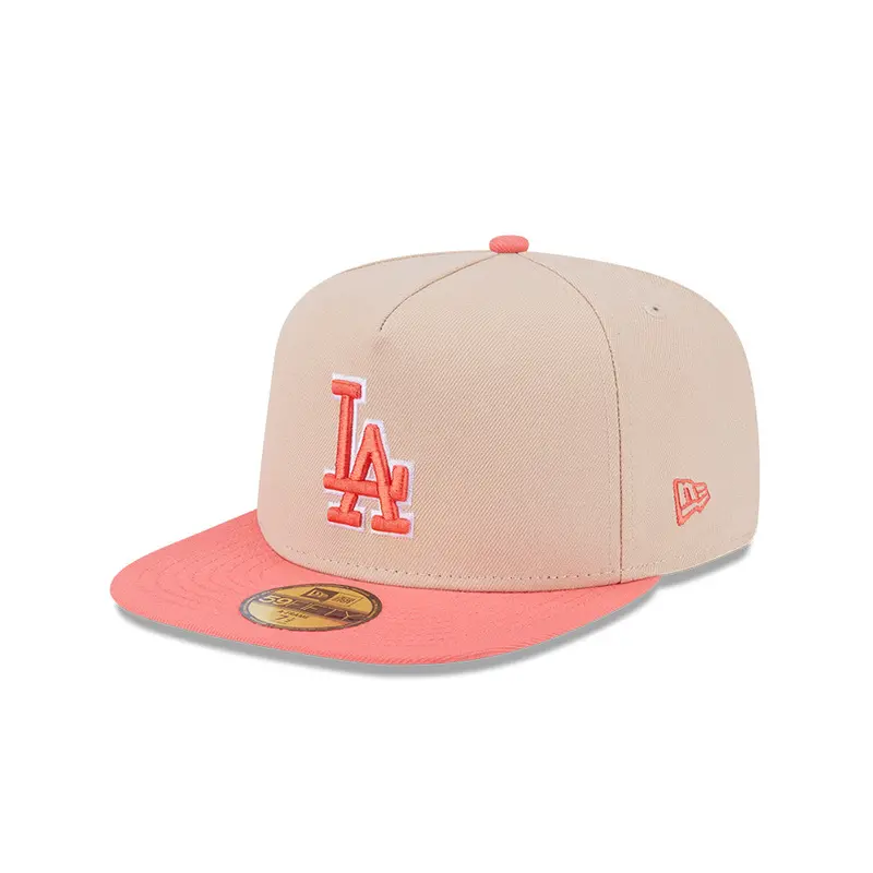 Los Angeles Dodgers Mlb Color Pack 59Fifty Fitted Cap In Beige 1