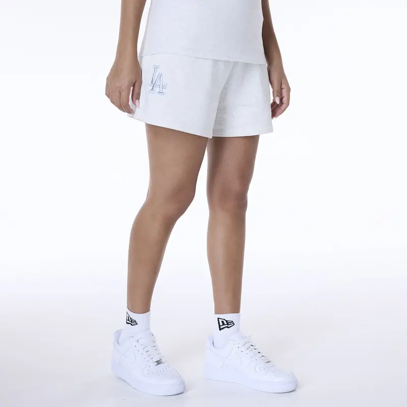 Los Angeles Dodgers Women'S Essentials Shorts In Gray 1