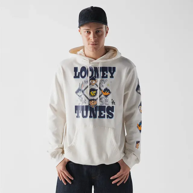 Los Angeles Dodgers X Looney Tunes Mlb Hoodie 1